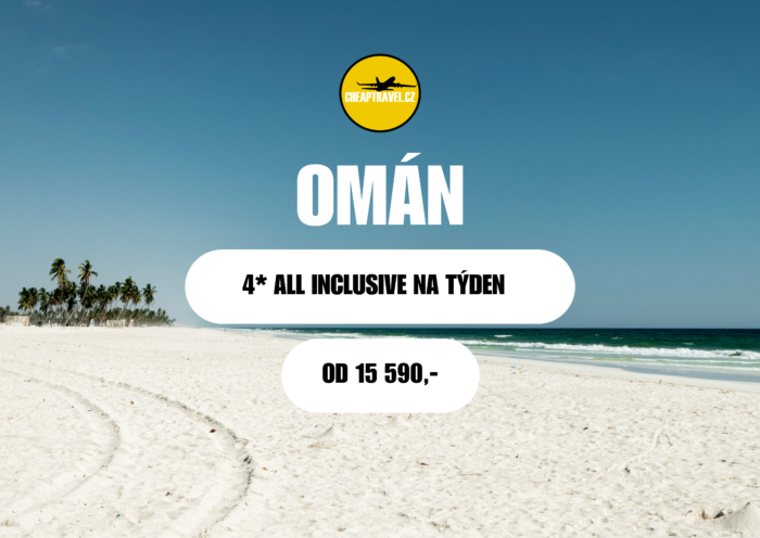 Omán 4* hotel s All inclusive od 15 590,-