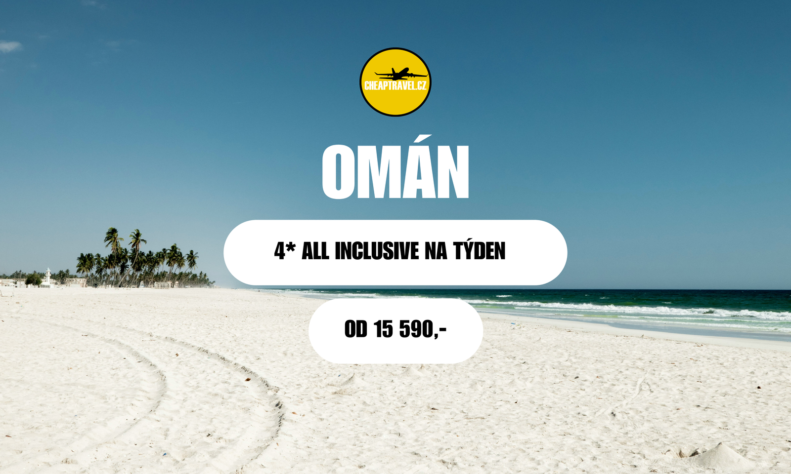 Omán 4* hotel s All inclusive od 15 590,-